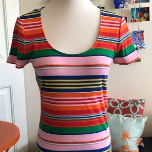 NWOT Ralph Lauren striped cotton tee size M